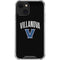 Villanova University V Black iPhone 13 Clear Case