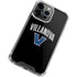 Villanova University V Black iPhone 13 Pro Clear Case