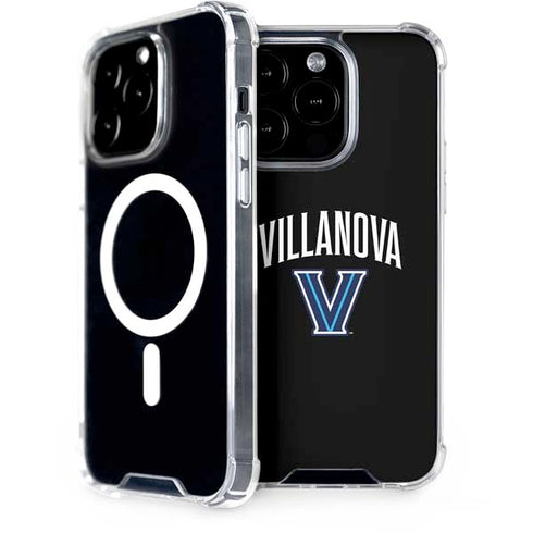 Villanova University V Black iPhone Cases
