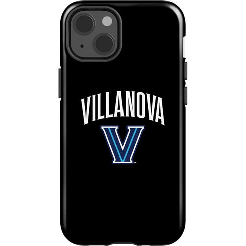 Villanova University V Black iPhone 14 Impact Case