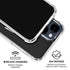 Villanova University V Black iPhone 14 Plus Clear Case