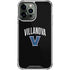 Villanova University V Black iPhone 14 Pro Max Clear Case