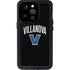 Villanova University V Black iPhone 14 Pro Waterproof Case