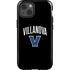 Villanova University V Black iPhone 15 Plus Impact Case