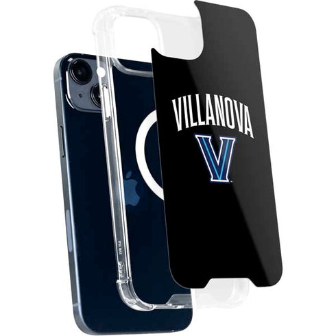 Villanova University V Black iPhone 15 Plus MagSafe Case