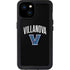 Villanova University V Black iPhone 15 Plus Waterproof Case