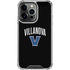 Villanova University V Black iPhone 15 Pro Max Clear Case