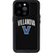 Villanova University V Black iPhone 15 Pro Waterproof Case