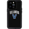 Villanova University V Black iPhone 15 Pro Waterproof Case