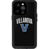 Villanova University V Black iPhone 15 Pro Waterproof Case