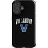 Villanova University V Black iPhone 16 Plus Impact Case