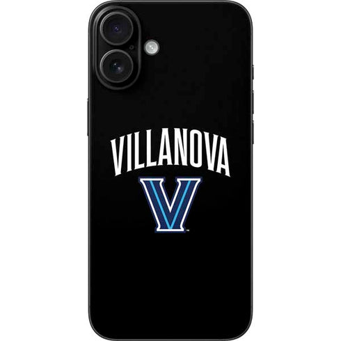 Villanova University V Black iPhone 16 Plus Skin