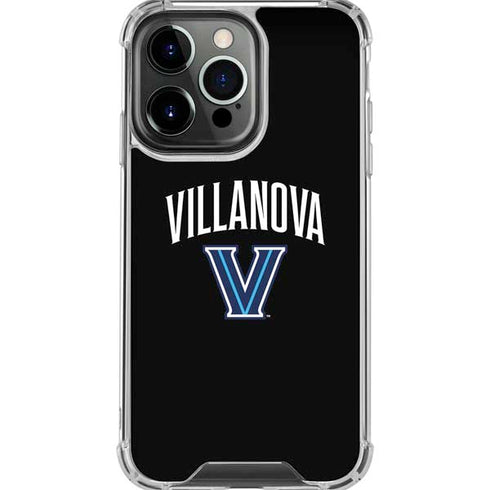 Villanova University V Black iPhone 16 Pro Max Clear Case