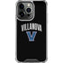 Villanova University V Black iPhone 16 Pro Max Clear Case