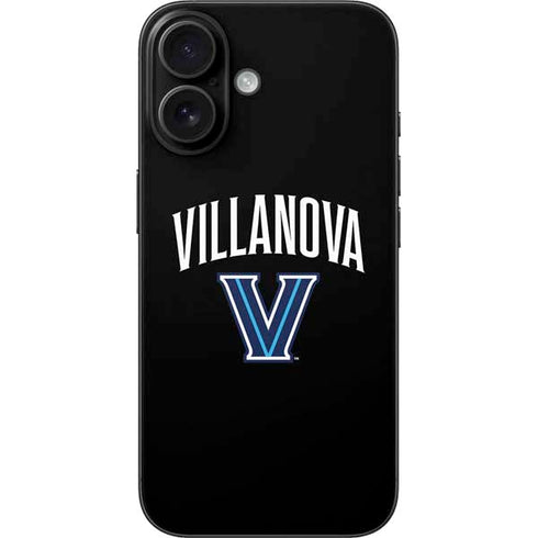 Villanova University V Black iPhone 16 Skin