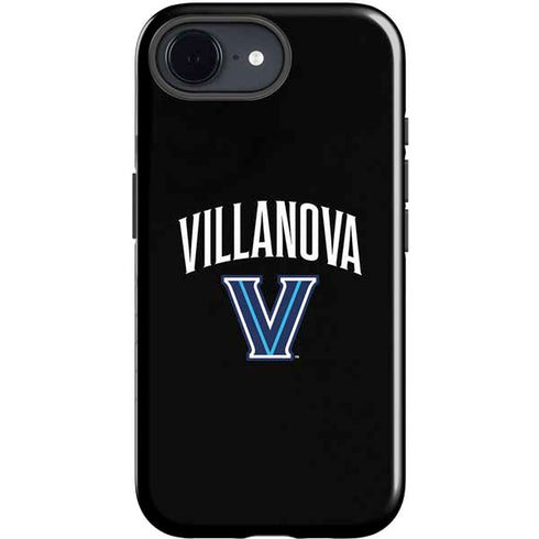 Villanova University V Black iPhone 16e Impact Case