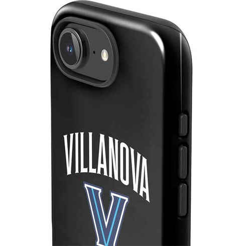 Villanova University V Black iPhone 16e Impact Case