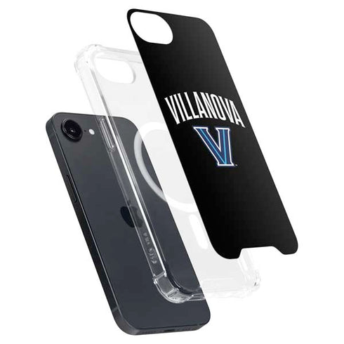 Villanova University V Black iPhone 16e MagSafe Case