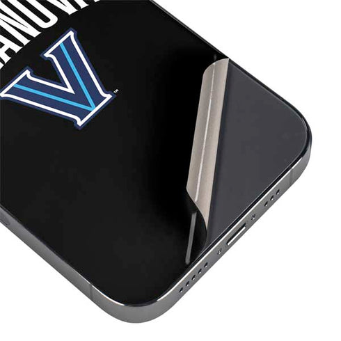 Villanova University V Black iPhone 16e Skin