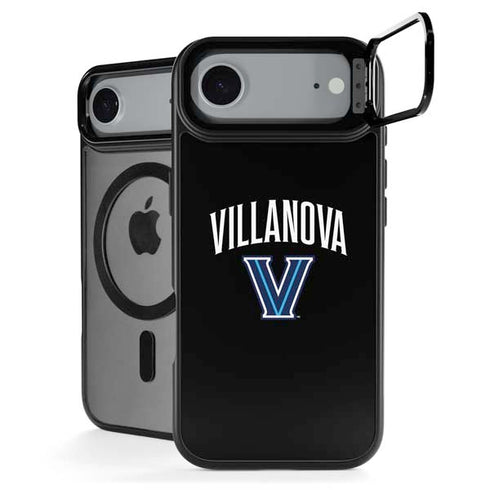 Villanova University V Black iPhone 17 Air Kickstand Case