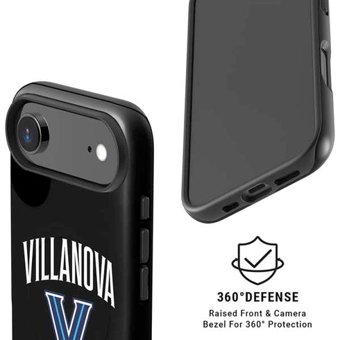 Villanova University V Black iPhone 17 Air Magsafe Impact Case