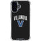 Villanova University V Black iPhone 17 Clear Case