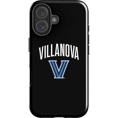 Villanova University V Black iPhone 17 Impact Case