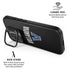 Villanova University V Black iPhone 17 Kickstand Case