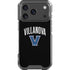 Villanova University V Black iPhone 17 Pro Clear Case