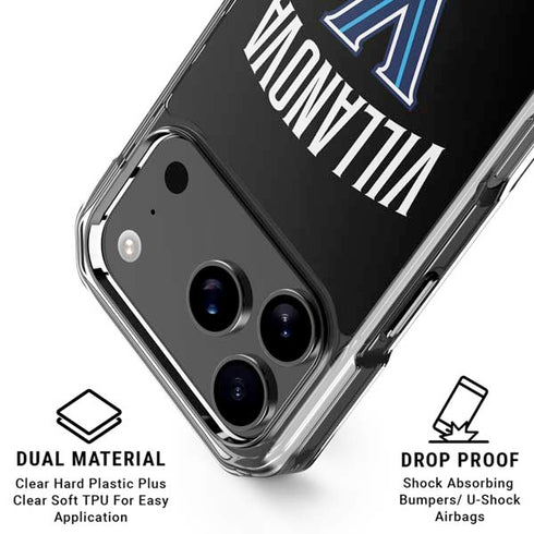 Villanova University V Black iPhone 17 Pro MagSafe Case