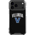 Villanova University V Black iPhone 17 Pro Max Clear Case