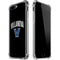 Villanova University V Black iPhone 7/8 Plus Clear Case