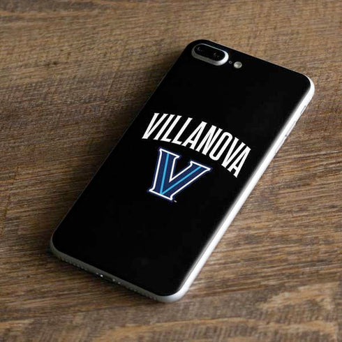 Villanova University V Black iPhone 7 Plus Skin