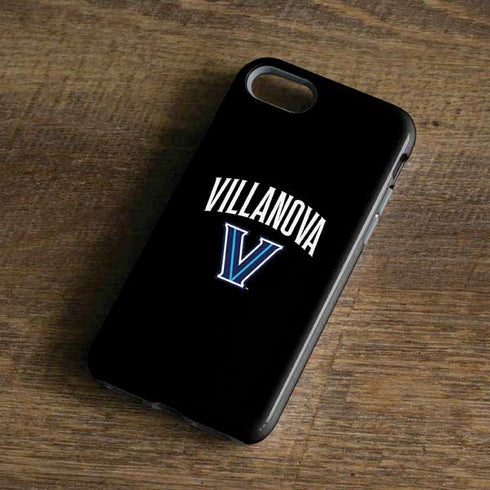 Villanova University V Black iPhone 7 Pro Case