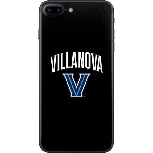 Villanova University V Black iPhone 8 Plus Skin