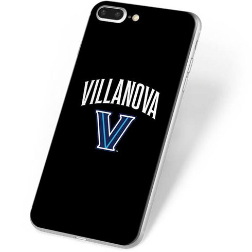Villanova University V Black iPhone 8 Plus Skin