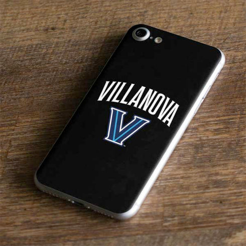 Villanova University V Black iPhone 8 Skin