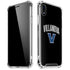 Villanova University V Black iPhone XR Clear Case
