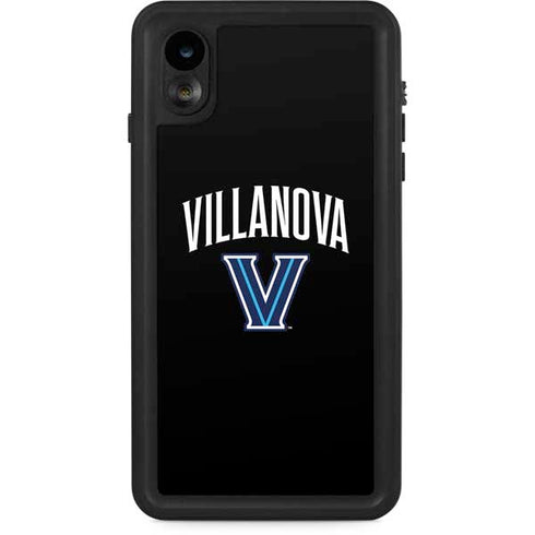 Villanova University V Black iPhone Cases
