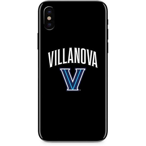 Villanova University V Black iPhone XS Max Skin