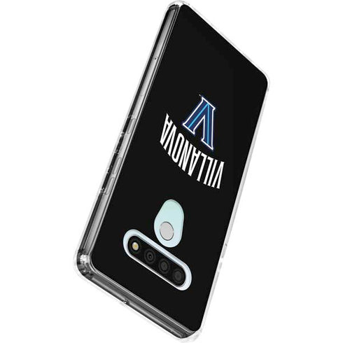 Villanova University V Black LG Stylo 6 Clear Case