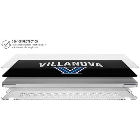 Villanova University V Black MacBook Air 15in (2023-2025) Case plus Skin