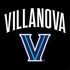 Villanova University V Black MacBook Skins