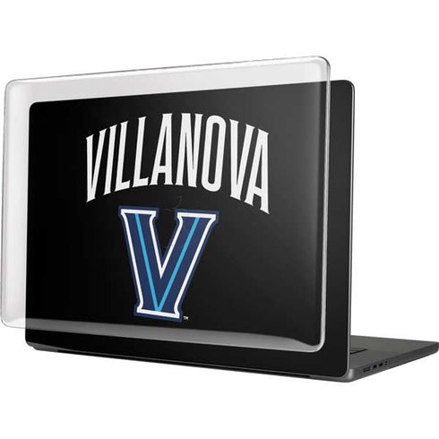 Villanova University V Black MacBook Cases