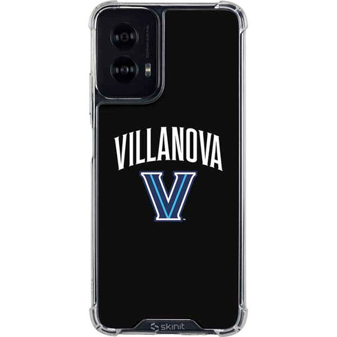 Villanova University V Black Moto G Power 5G (2024) Clear Case