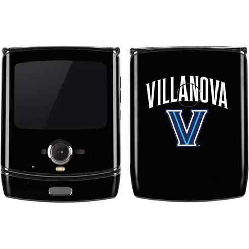 Villanova University V Black Motorola RAZR Skin