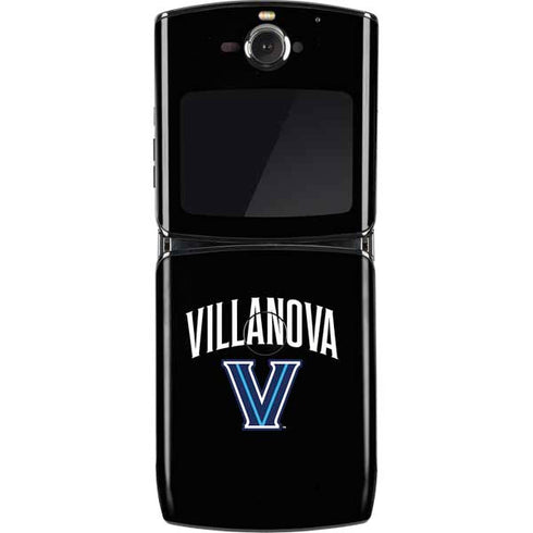 Villanova University V Black Motorola RAZR Skin