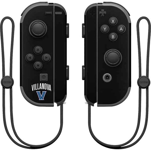 Villanova University V Black Nintendo Skins