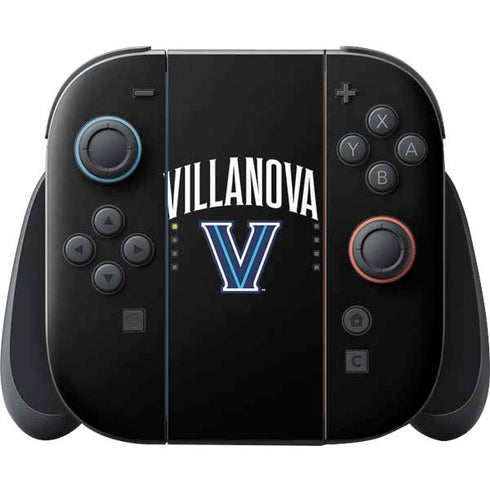 Villanova University V Black Nintendo Switch 2 (2025) Joy-Con Controller Skin
