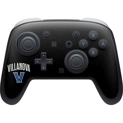 Villanova University V Black Nintendo Switch 2 (2025) Pro Controller Skin